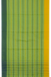Green Handloom Dhaniakhali Cotton Saree 10062577