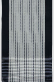 Grey Handloom Dhaniakhali Cotton Saree 10062601