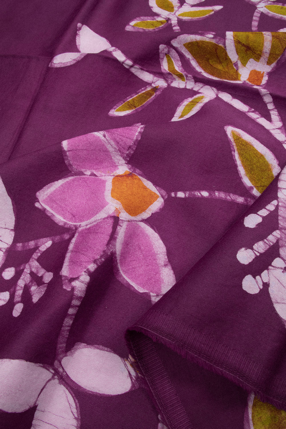 Batik Printed Cotton Blouse Material - 10063019