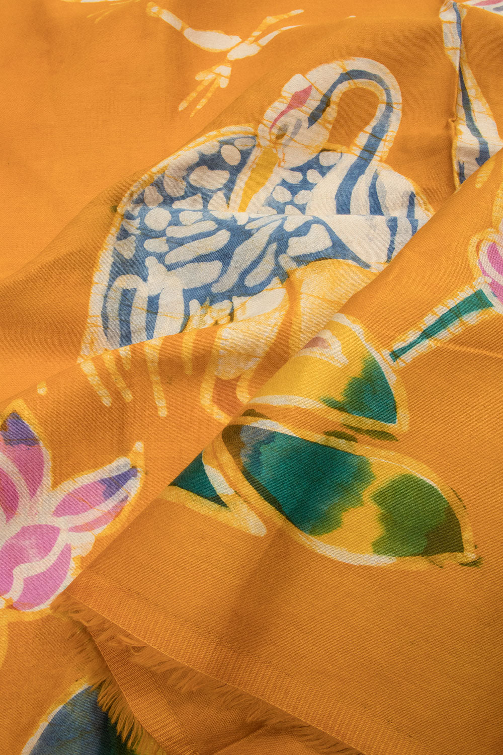 Batik Printed Cotton Blouse Material - 10063020