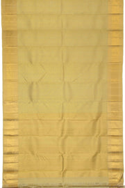 Metallic Gold Pure Zari Bridal Kanjivaram Silk Saree - Avishya