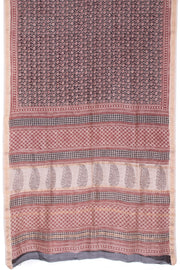 Black Bagh Printed Silk Cotton Saree 10063095