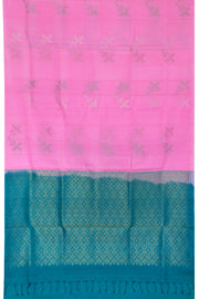 Orchid Pink Handloom Kanjivaram Soft Silk Saree 10063245