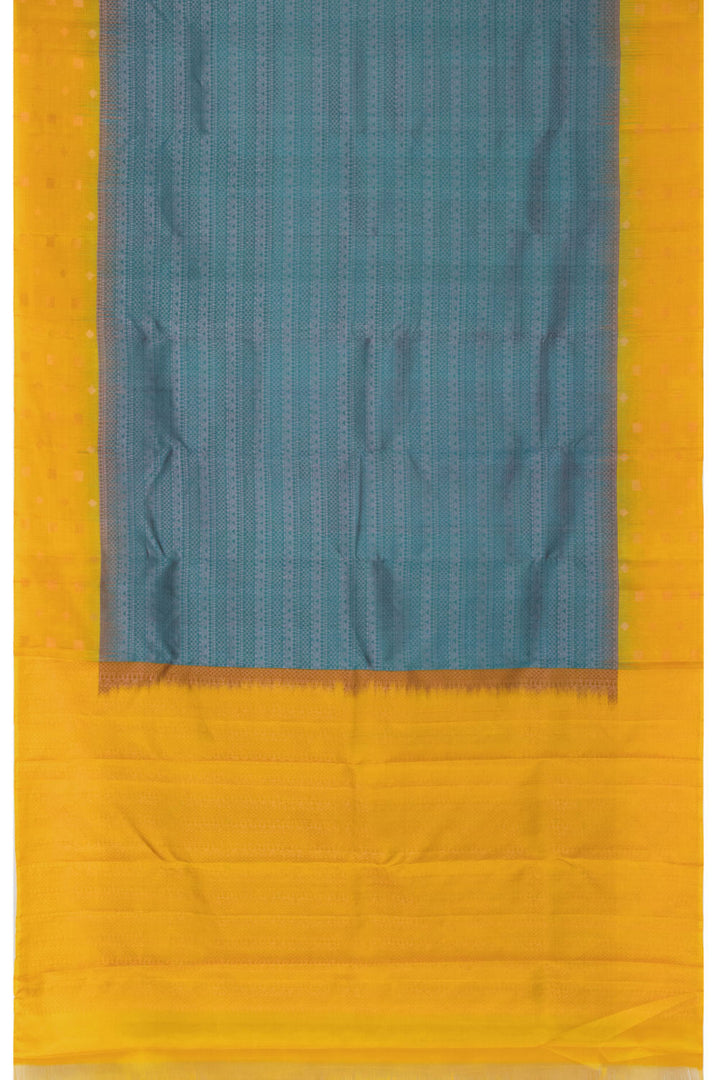 Blue Handloom Kanjivaram Soft Silk Saree 10063266
