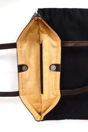 White Kantha Embroidery Hand Bag 10063537