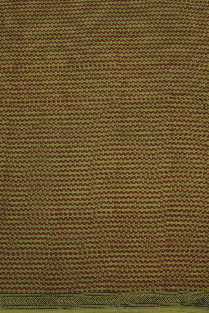 Green Bagh Printed Cotton 3-Piece Salwar Suit Material 10063585