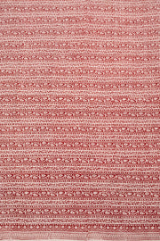 Peach with Black Bagh Printed Cotton 3-Piece Salwar Suit Material - 10063596