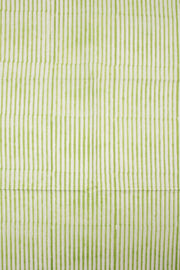 Green Dabu Printed Cotton Salwar Suit Material  - Avishya