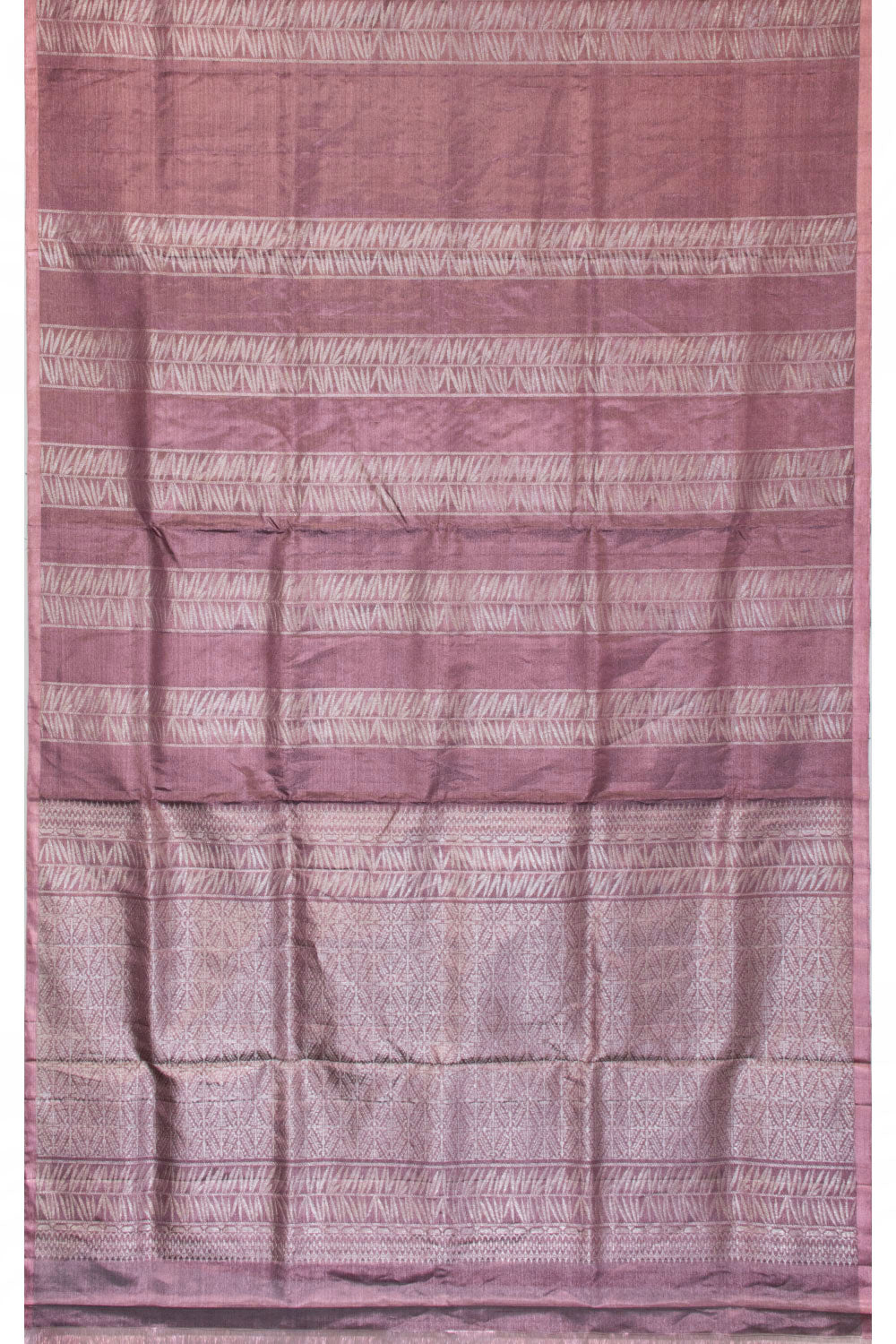 Puce Purple Handloom Kanjivaram Soft Silk Saree