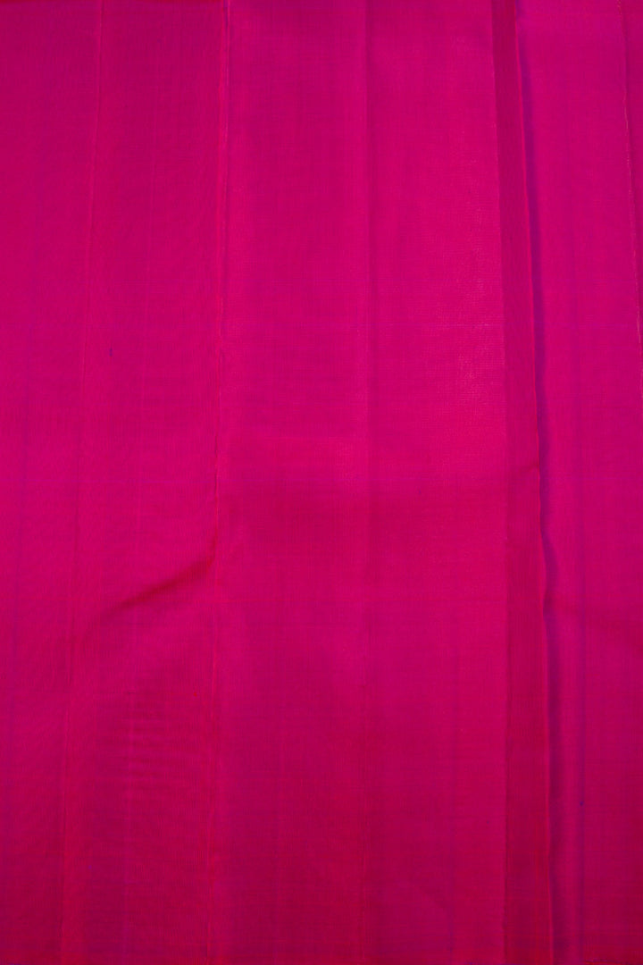 Deep Pink Kanjivaram Soft Silk Saree -Avishya