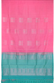 Pink Handloom Kanjivaram Soft Silk Saree 10063780