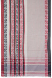 Offwhite Handloom Dhaniakhali Cotton Saree 10063791