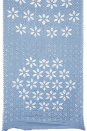 Grey Handwoven Bandhani Modal Saree - Avishya