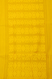 Yellow Handloom Jamdani Style Jamdani Cotton Saree - Avishya