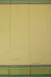 Green Handloom Maheshwari Silk Cotton Saree - Avishya.com 