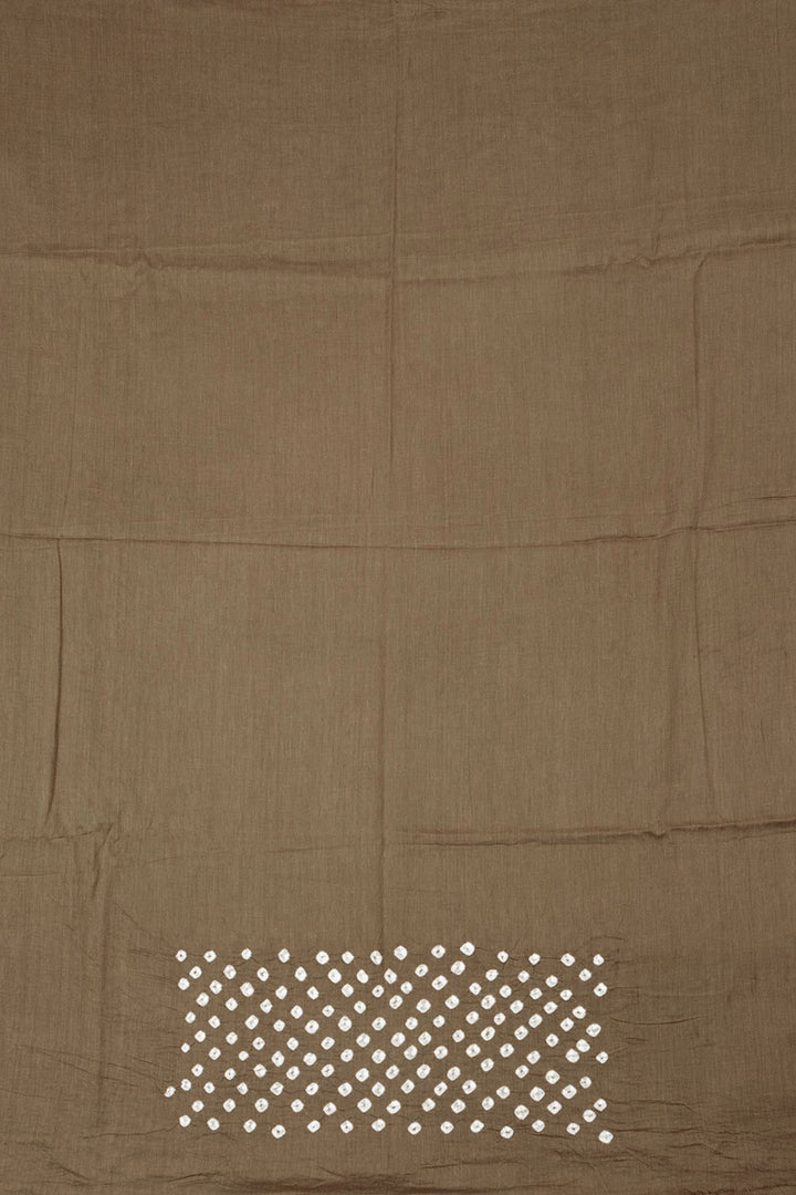 Violet Bandhani Cotton 3-Piece Salwar Suit Material - Avishya