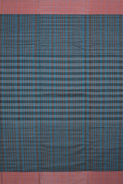 Azure Blue Handloom Narayanpet Cotton Saree-Avishya