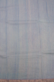 Pale Blue Printed Chanderi Silk Cotton Saree - Avishya