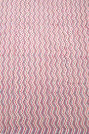 Lavender Printed Chanderi Silk Cotton Saree - Avishya