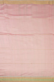 Pink Handwoven Chanderi Silk Cotton Saree - Avishya