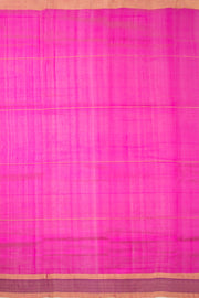 Purple Handwoven Chanderi Silk Cotton Saree -Avishya