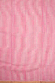 Pink Handwoven Chanderi Silk Cotton Saree - Avishya