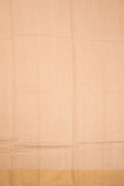 Peach Handwoven Chanderi Silk Cotton Saree - Avishya