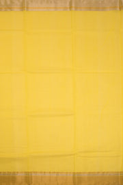 Yellow Handwoven Chanderi Silk Cotton Saree - Avishya