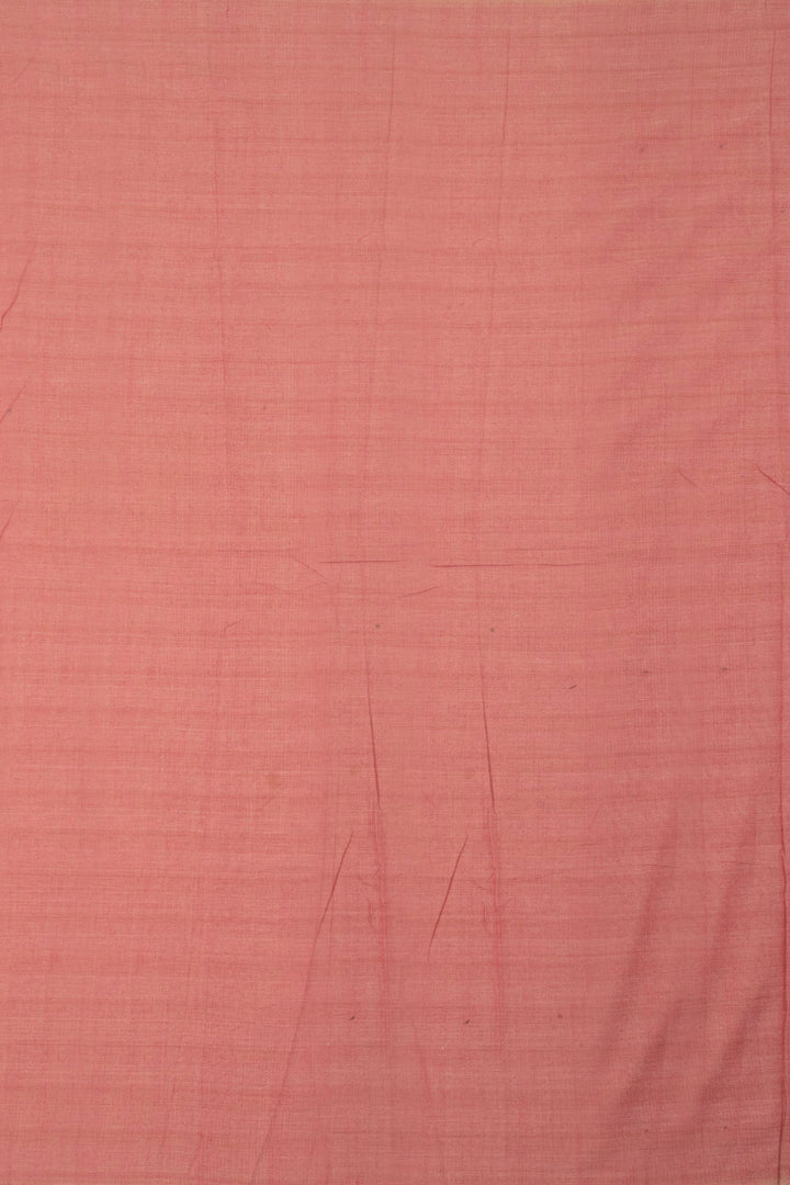 Dusky Rose Handloom Odisha Ikat Cotton Saree - Avishya