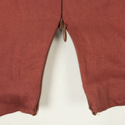 Deep Maroon Zari Sequin Embroidered Tussar Silk Blouse - Avishya