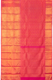 Dual Tone Pink Bridal Kanjivaram Silk Saree - Avishya