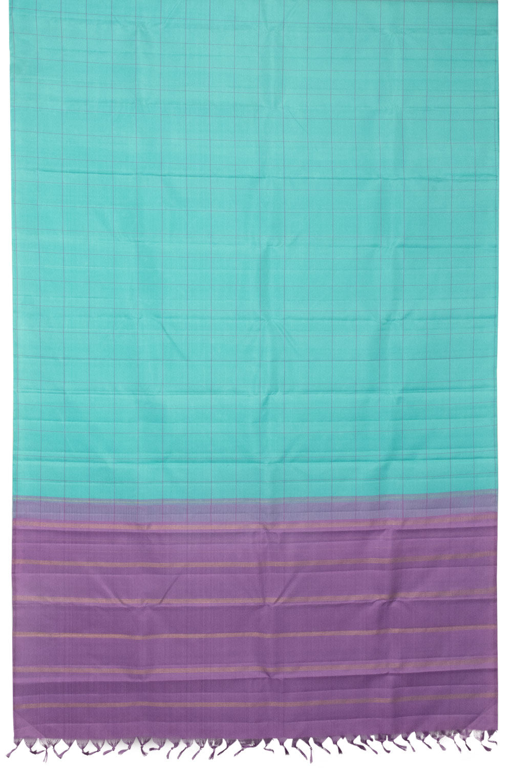 Blue Handloom Kanjivaram Silk Saree 10065037