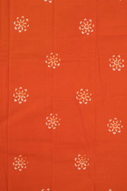 Maroon Batik Cotton 3-Piece Salwar Suit Material - Avishya