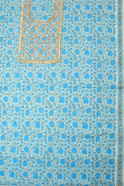 Gotapatti Embroidered Cotton 3-Piece Salwar Suit Material - Avishya