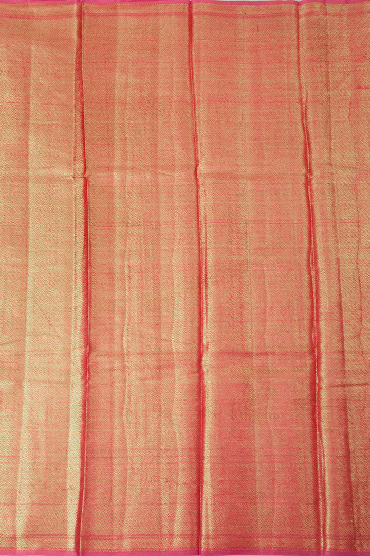 Red Handloom Banarasi Raw Silk Saree - Avishya