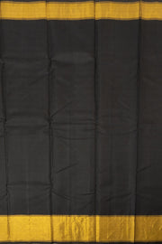 Black Handloom Kanjivaram Silk Saree- Avishya