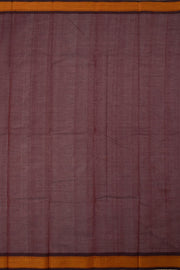 Maroon Handloom Kanchi Cotton Saree - Avishya