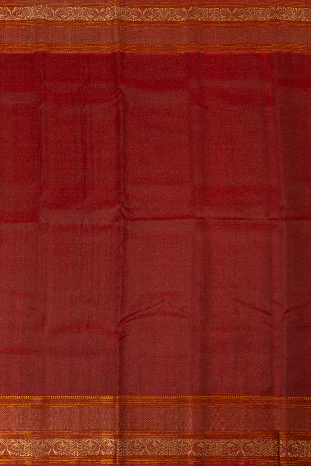 Forest Green Handloom Thread work Kanjivaram Silk Saree - Avishya