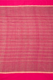 Maroon Handloom Jamdani Cotton Saree - Avishya