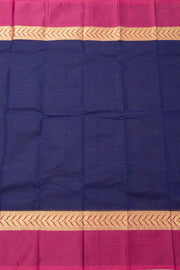 Blue Handloom Dhaniakhali Cotton Saree - Avishya