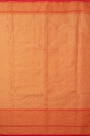 Flamingo Pink Handloom Banarasi Cotton Saree - Avishya