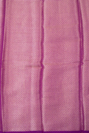 Violet Handloom Banarasi Chiniya Silk Saree 10065486