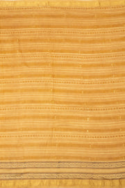 Beige Vanaspathi Hand block Printed Silk Cotton saree - Avishya