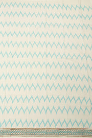 Green Vanaspathi Hand block Printed Kota Cotton saree - Avishya