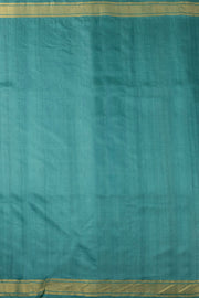 Teal Green Embroidered Kosa Silk saree - Avishya