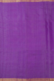 Slate Blue Handloom Kosa silk saree - Avishya