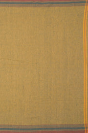 Yellow Handloom Bhujodi Kala Cotton Saree - Avishya