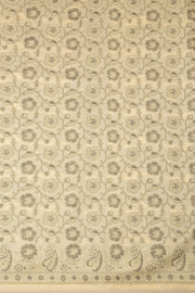 Firebrick red Handloom Himro Silk Cotton Saree- Avishya