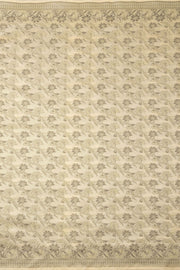 Red Handloom Himro Silk Cotton Saree - Avishya