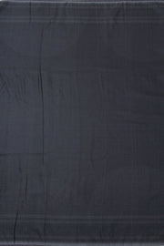Dark Grey Handloom Himro Silk Saree - Avishya
